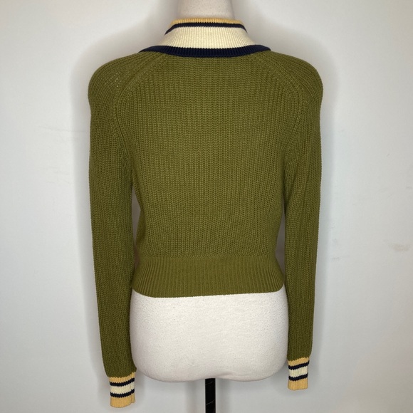 BDG collared sweater in green SIZE XSM - Picture 7 of 10